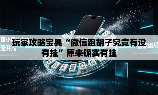 玩家攻略宝典“微信跑胡子究竟有没有挂”原来确实有挂