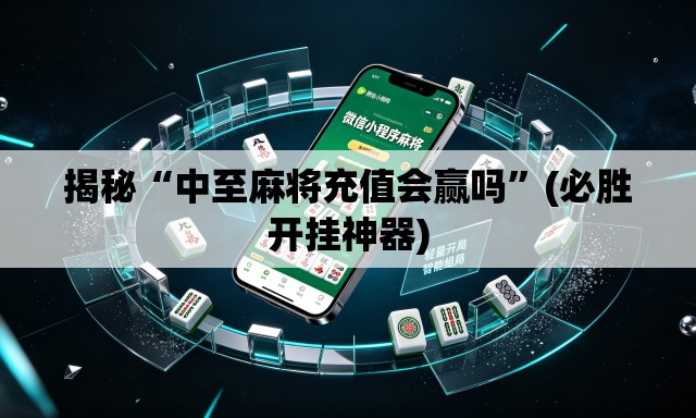 揭秘“中至麻将充值会赢吗”(必胜开挂神器)