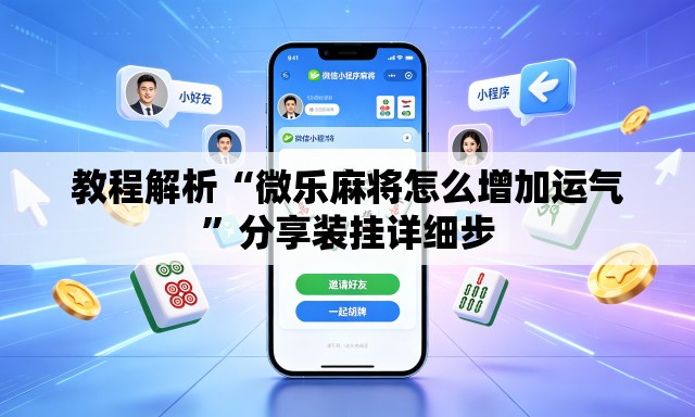 教程解析“微乐麻将怎么增加运气”分享装挂详细步