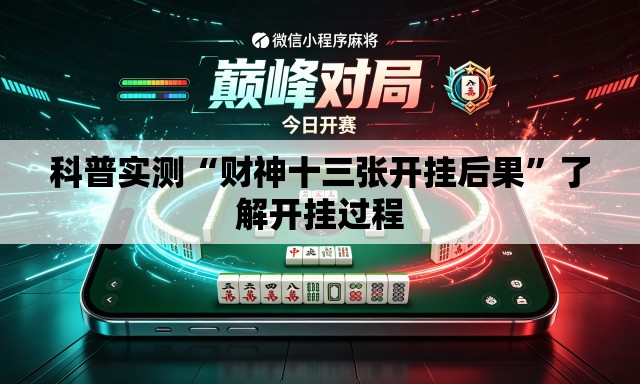 科普实测“财神十三张开挂后果”了解开挂过程