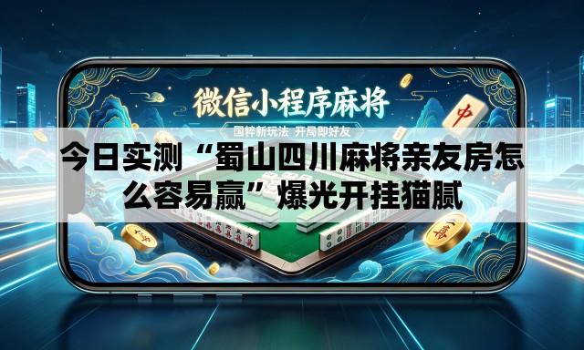 今日实测“蜀山四川麻将亲友房怎么容易赢	”爆光开挂猫腻