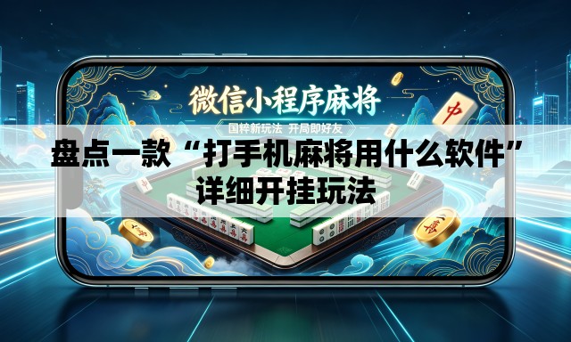 盘点一款“打手机麻将用什么软件”详细开挂玩法
