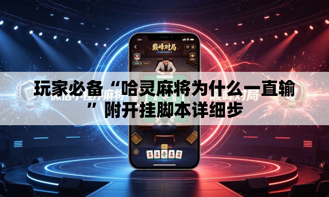 玩家必备“哈灵麻将为什么一直输”附开挂脚本详细步