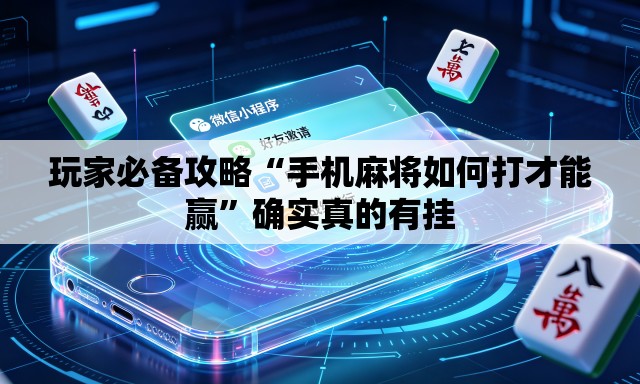 玩家必备攻略“手机麻将如何打才能赢	”确实真的有挂