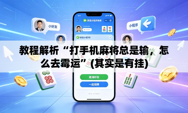 教程解析“打手机麻将总是输，怎么去霉运	”(其实是有挂)
