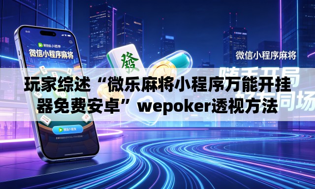 玩家综述“微乐麻将小程序万能开挂器免费安卓”wepoker透视方法