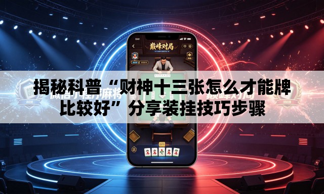 揭秘科普“财神十三张怎么才能牌比较好”分享装挂技巧步骤