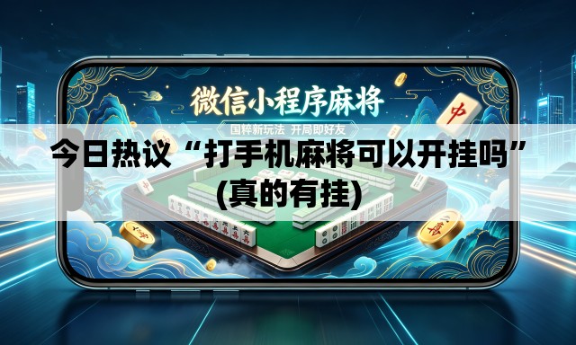 今日热议“打手机麻将可以开挂吗”(真的有挂)