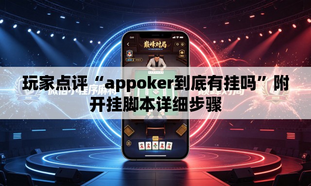 玩家点评“appoker到底有挂吗”附开挂脚本详细步骤
