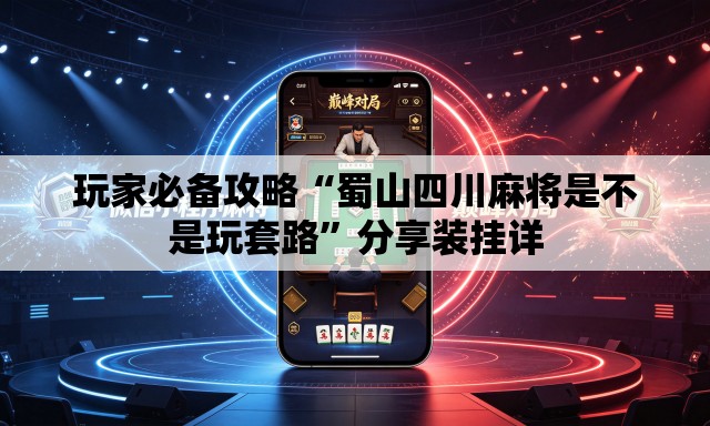 玩家必备攻略“蜀山四川麻将是不是玩套路	”分享装挂详