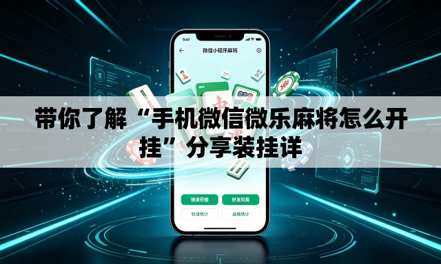 带你了解“手机微信微乐麻将怎么开挂”分享装挂详