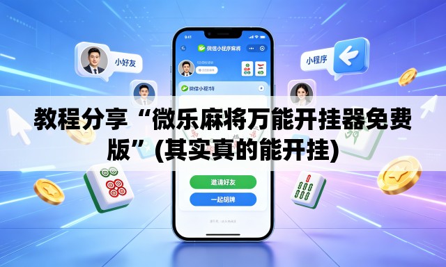 教程分享“微乐麻将万能开挂器免费版	”(其实真的能开挂)