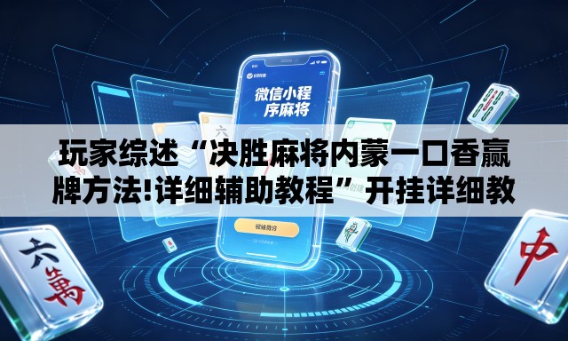 玩家综述“决胜麻将内蒙一口香赢牌方法!详细辅助教程”开挂详细教学