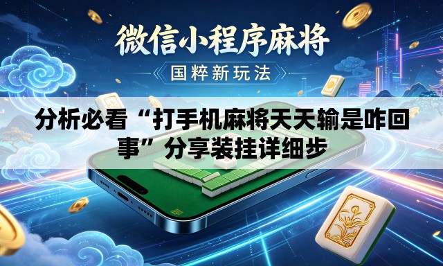 分析必看“打手机麻将天天输是咋回事”分享装挂详细步