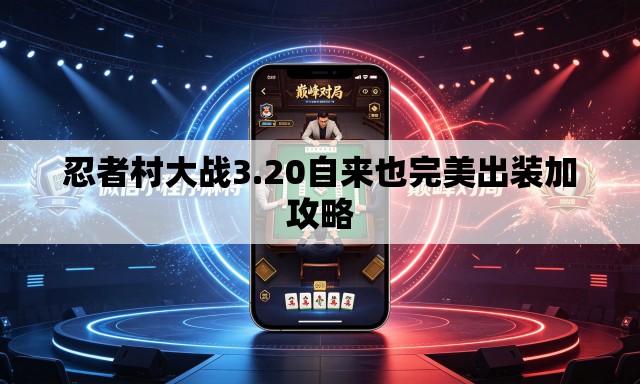 忍者村大战3.20自来也完美出装加攻略