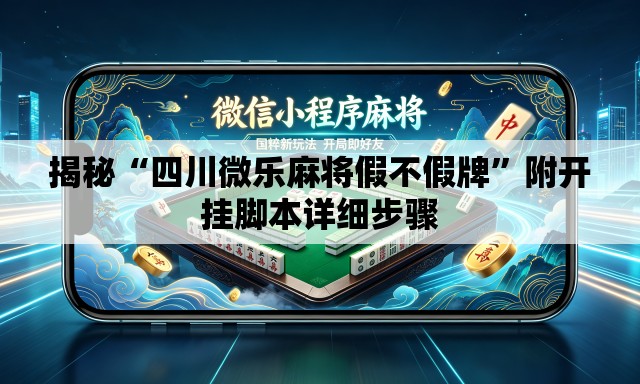 揭秘“四川微乐麻将假不假牌”附开挂脚本详细步骤