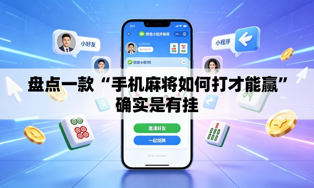 盘点一款“手机麻将如何打才能赢	”确实是有挂