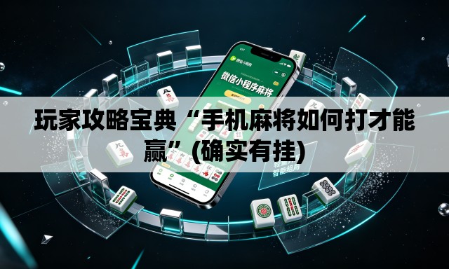 玩家攻略宝典“手机麻将如何打才能赢”(确实有挂)