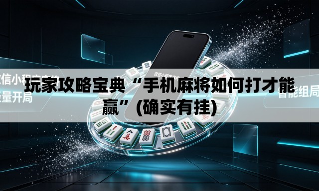 玩家攻略宝典“手机麻将如何打才能赢	”(确实有挂)