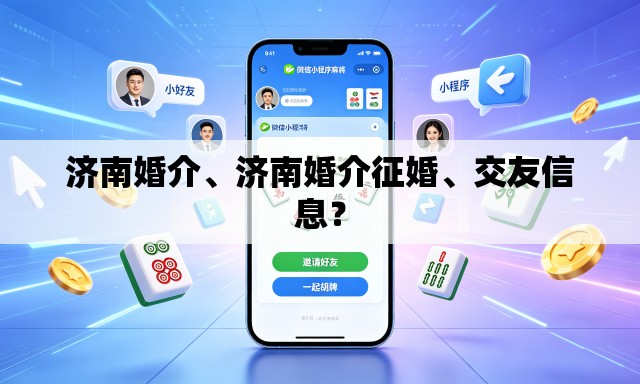 济南婚介、济南婚介征婚、交友信息？