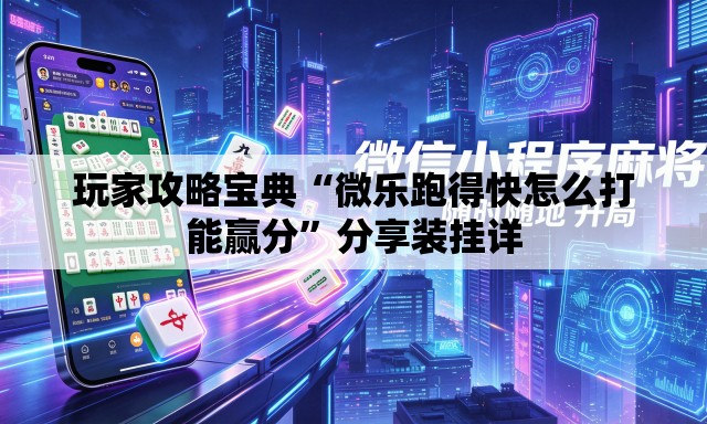 玩家攻略宝典“微乐跑得快怎么打能赢分”分享装挂详