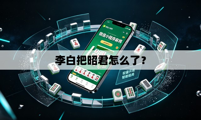 李白把昭君怎么了？