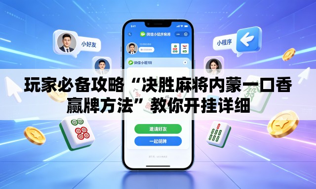 玩家必备攻略“决胜麻将内蒙一口香赢牌方法	”教你开挂详细