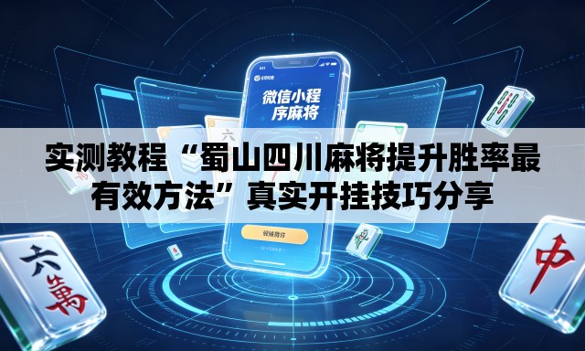 实测教程“蜀山四川麻将提升胜率最有效方法”真实开挂技巧分享