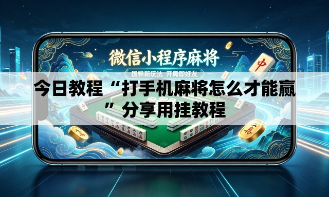 今日教程“打手机麻将怎么才能赢	”分享用挂教程