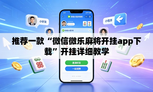 推荐一款“微信微乐麻将开挂app下载	”开挂详细教学