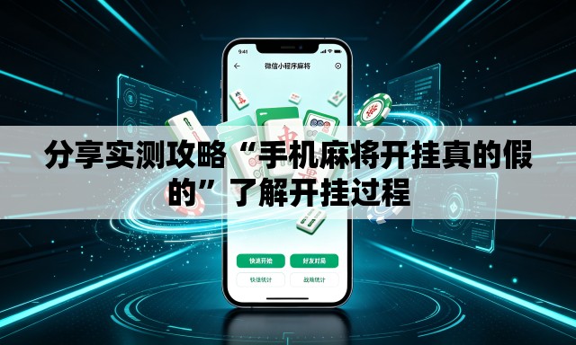 分享实测攻略“手机麻将开挂真的假的”了解开挂过程