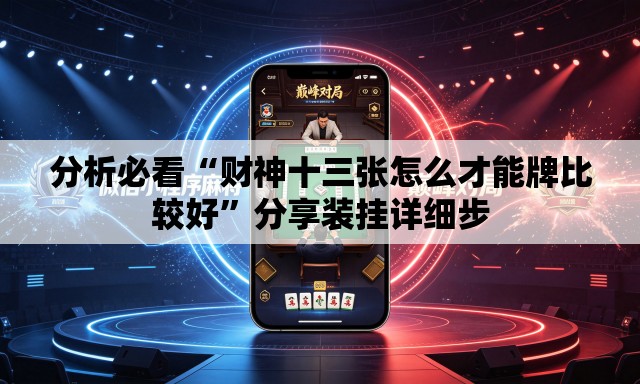 分析必看“财神十三张怎么才能牌比较好”分享装挂详细步