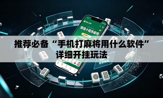 推荐必备“手机打麻将用什么软件”详细开挂玩法