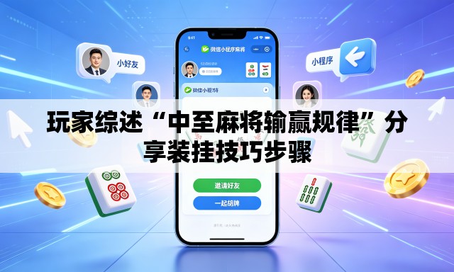 玩家综述“中至麻将输赢规律”分享装挂技巧步骤