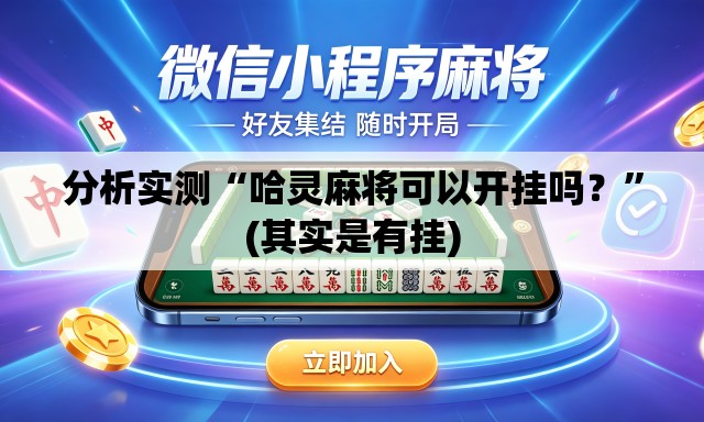 分析实测“哈灵麻将可以开挂吗？	”(其实是有挂)