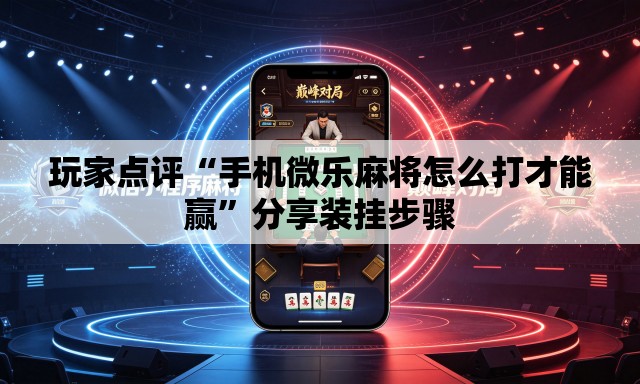 玩家点评“手机微乐麻将怎么打才能赢”分享装挂步骤