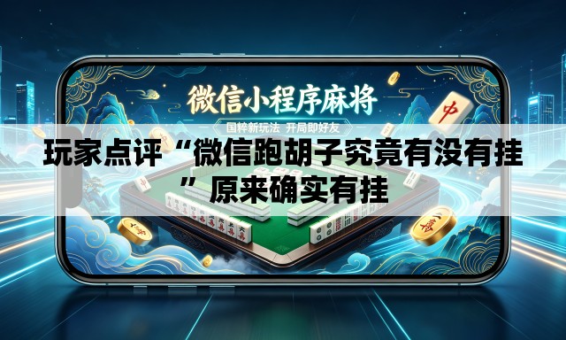 玩家点评“微信跑胡子究竟有没有挂	”原来确实有挂
