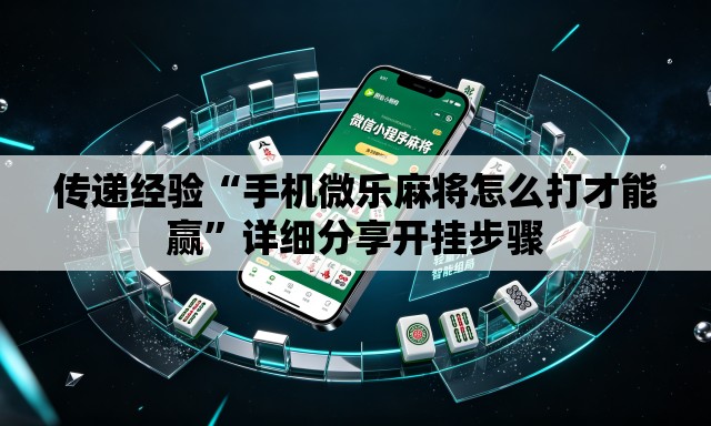 传递经验“手机微乐麻将怎么打才能赢”详细分享开挂步骤
