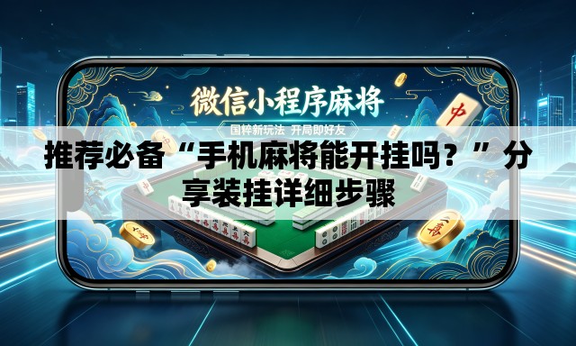 推荐必备“手机麻将能开挂吗？	”分享装挂详细步骤