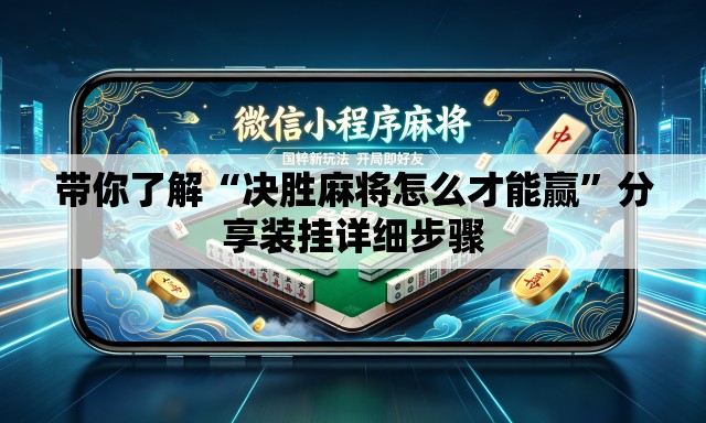 带你了解“决胜麻将怎么才能赢	”分享装挂详细步骤