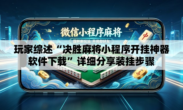 玩家综述“决胜麻将小程序开挂神器软件下载”详细分享装挂步骤
