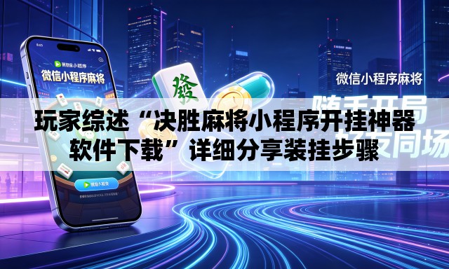 玩家综述“决胜麻将小程序开挂神器软件下载”详细分享装挂步骤