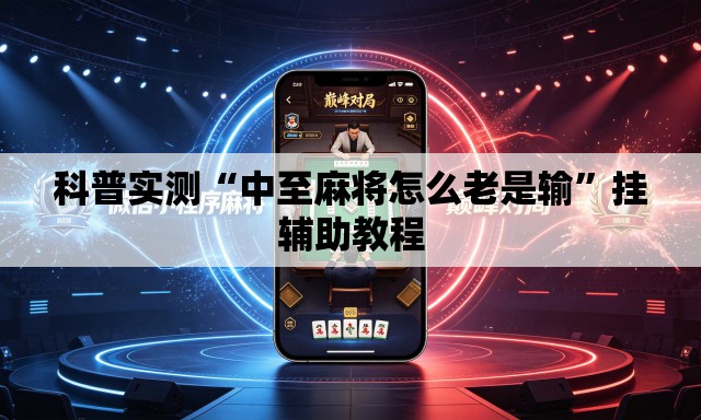 科普实测“中至麻将怎么老是输”挂辅助教程