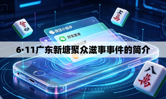 6·11广东新塘聚众滋事事件的简介 6·11广东新塘聚众滋事事件的简介