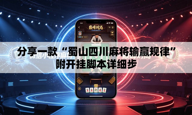 分享一款“蜀山四川麻将输赢规律	”附开挂脚本详细步