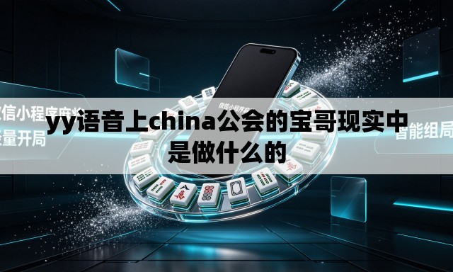 yy语音上china公会的宝哥现实中是做什么的