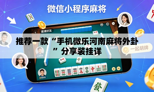 推荐一款“手机微乐河南麻将外卦”分享装挂详