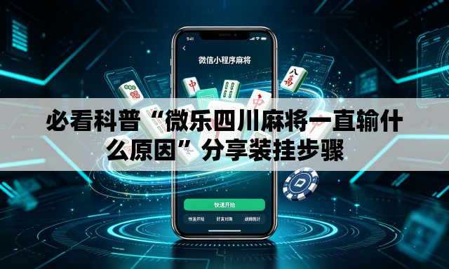 必看科普“微乐四川麻将一直输什么原因	”分享装挂步骤
