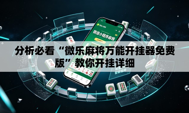 分析必看“微乐麻将万能开挂器免费版”教你开挂详细