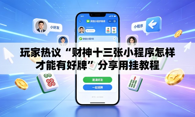 玩家热议“财神十三张小程序怎样才能有好牌”分享用挂教程